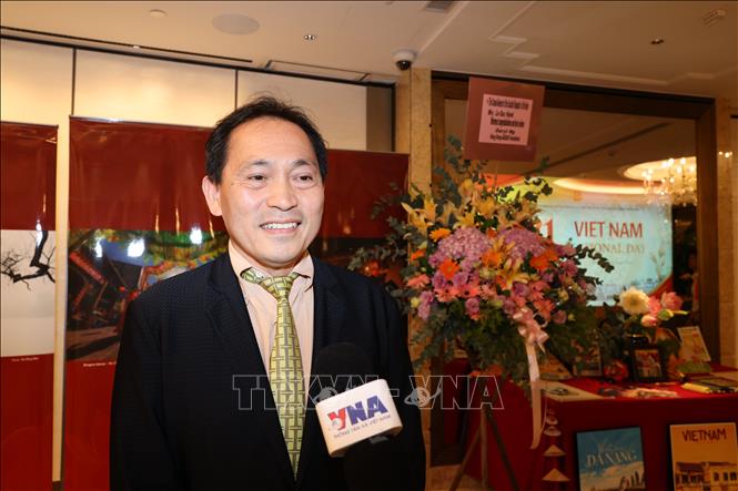 Ông Dương Trung Đức, Chủ tịch Hiệp hội  người Việt Nam ở nước ngoài tại Macau (Trung Quốc). Ảnh: Xuân Vịnh- PV TTXVN tại Macau (Trung Quốc)
