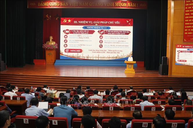 Toàn cảnh Hội nghị. Ảnh: Thái Hùng - TTXVN