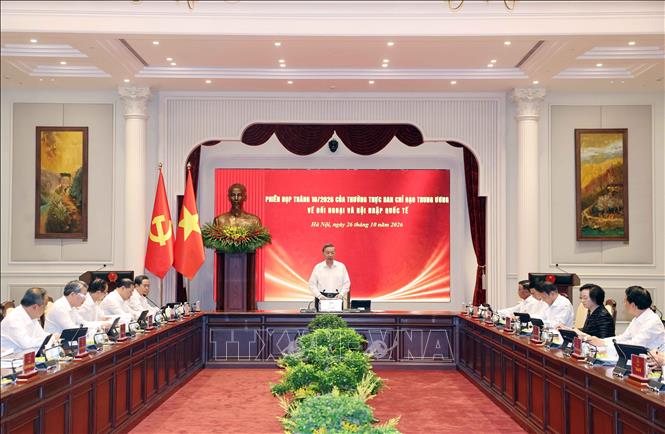 Tổng Bí thư, Chủ tịch nước Tô Lâm phát biểu chỉ đạo. Ảnh: Thống Nhất – TTXVN