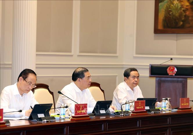 Các đại biểu tham dự Phiên họp. Ảnh: Thống Nhất – TTXVN