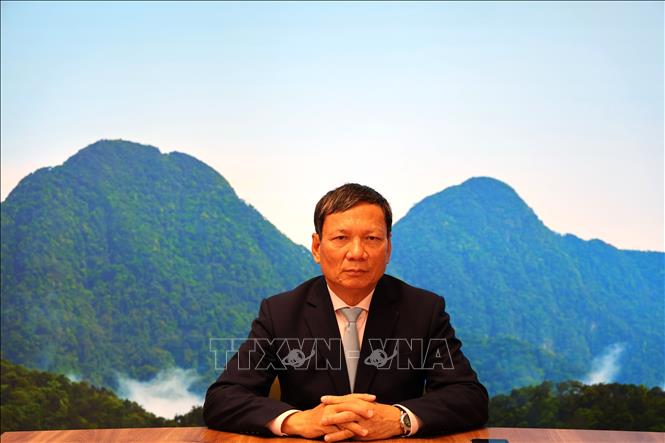 Ông Hoàng Đình Thắng - Chủ tịch Liên hiệp Hội người Việt Nam tại châu Âu - Ủy viên Đoàn Chủ tịch Ủy ban Trung ương Mặt trận Tổ quốc Việt Nam. Ảnh Việt Thắng P/v TTXVN tại CH Séc 