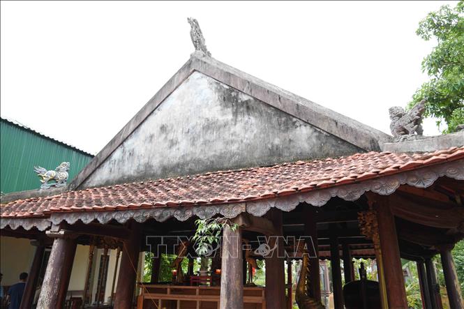 Bảo tồn đình Đỉnh Lự góp phần gìn giữ địa chỉ đỏ gắn với lịch sử hình thành tổ chức Đảng ở Hà Tĩnh. Ảnh: Hữu Quyết – TTXVN