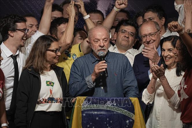Tổng thống Brazil Luiz Inacio Lula da Silva phát biểu tại Sao Paulo ngày 25/10/2026. Ảnh: THX/TTXVN phát