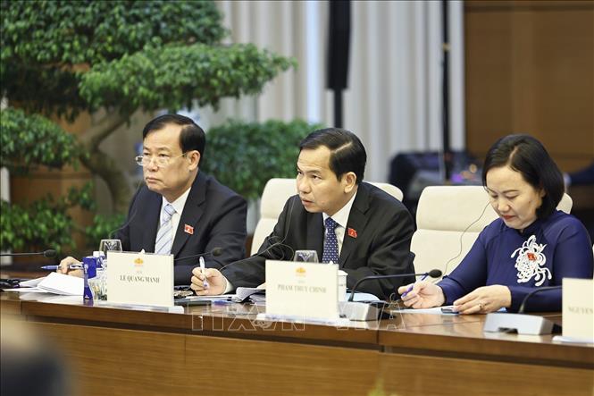 Đại biểu dự cuộc tiếp. Ảnh: Doãn Tấn - TTXVN