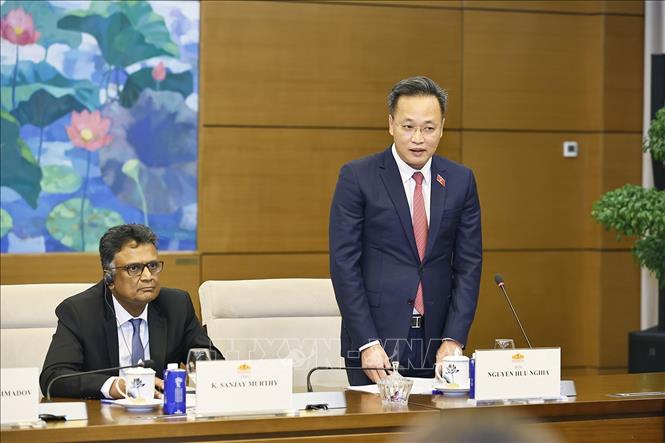Tổng Kiểm toán Nhà nước Việt Nam Nguyễn Hữu Nghĩa phát biểu. Ảnh: Doãn Tấn - TTXVN