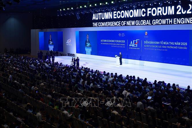 Phiên toàn thể cấp cao Diễn đàn Kinh tế Mùa thu 2026 (AEF 2026) với chủ đề 
