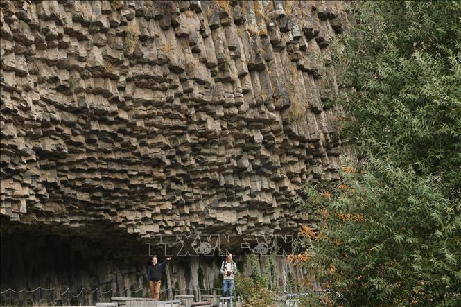 Hẻm núi Garni ở Kotayk, Armenia ngày 25/10/2026. Ảnh: THX/TTXVN phát