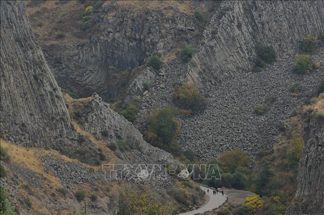 Hẻm núi Garni ở Kotayk, Armenia ngày 25/10/2026. Ảnh: THX/TTXVN phát