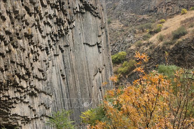 Hẻm núi Garni ở Kotayk, Armenia ngày 25/10/2026. Ảnh: THX/TTXVN phát