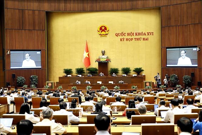 Quang cảnh phiên họp. Ảnh: Doãn Tấn - TTXVN