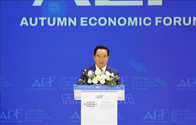 Ổng Nguyễn Văn Được, Chủ tịch UBND Thành phố Hồ Chí Minh phát biểu bế mạc. Ảnh: Xuân Khu-TTXVN