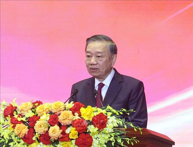 Tổng Bí thư, Chủ tịch nước Tô Lâm phát biểu chỉ đạo. Ảnh: Thống Nhất – TTXVN