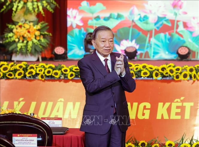Tổng Bí thư, Chủ tịch nước Tô Lâm dự Lễ kỷ niệm. Ảnh: Thống Nhất – TTXVN