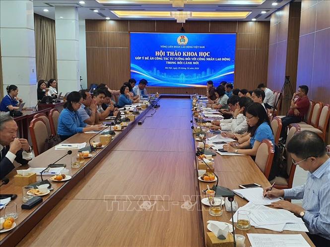 Quang cảnh Hội thảo. Ảnh: Nguyễn Trọng Lịch - TTXVN