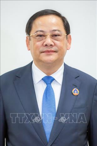 Chủ tịch Quốc hội nước Cộng hòa Dân chủ Nhân dân Lào Sonexay Siphandone. Ảnh: TTXVN phát