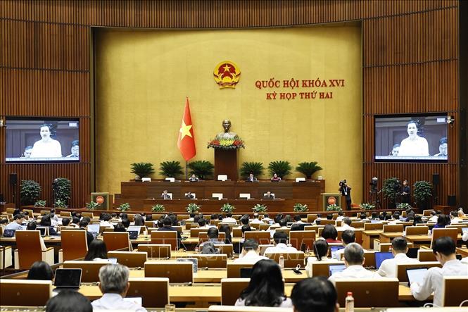 Quang cảnh phiên họp. Ảnh: Doãn Tấn - TTXVN