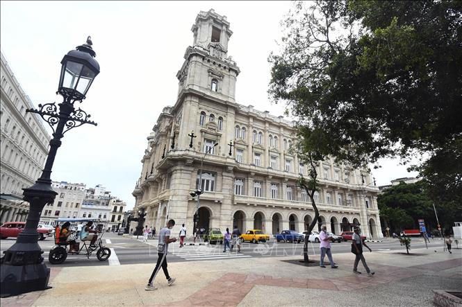 Quang cảnh đường phố tại La Habana, Cuba. Ảnh: THX/TTXVN phát