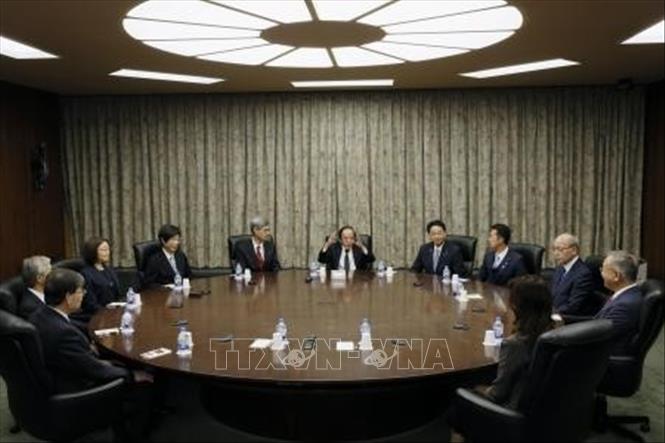 Cuộc họp Ban chính sách Ngân hàng Trung ương Nhật Bản (BOJ) tại Tokyo, ngày 30/10/2026. Kyodo/TTXVN phát