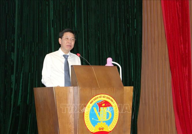 Ông Nguyễn Xuân An Việt, Phó Vụ trưởng Vụ Học sinh, sinh viên, Bộ Giáo dục và Đào tạo phát biểu tại chương trình. Ảnh: Thu Hằng - TTXVN