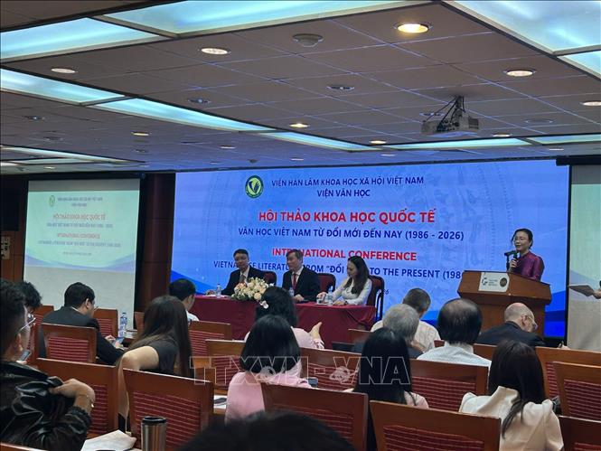 Quang cảnh hội thảo quốc tế. Ảnh: Thanh Hương - TTXVN
