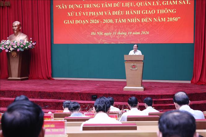 Phó Thủ tướng Thường trực Phạm Gia Túc phát biểu chỉ đạo. Ảnh: Lâm Khánh – TTXVN